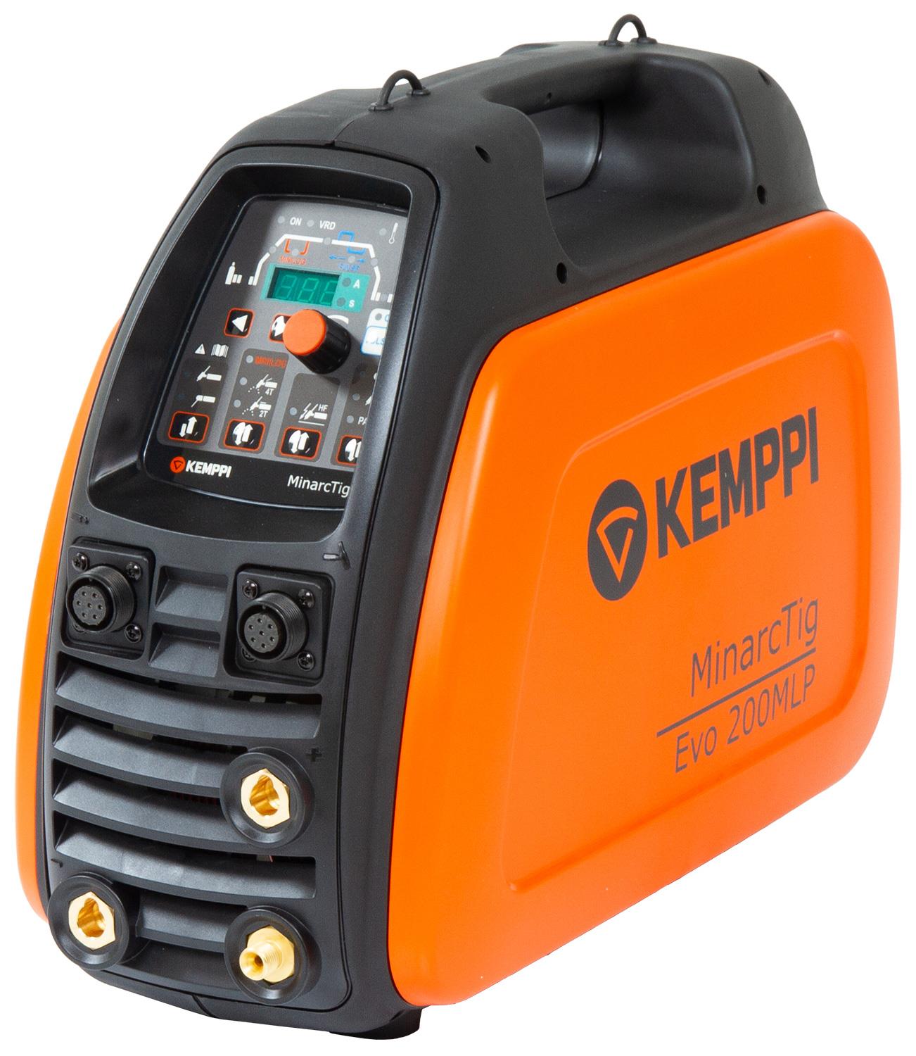 P0646TX  Kemppi MinarcTig EVO 200 MLP with 4m TX225GS4 Torch, Earth Cable & Gas Hose